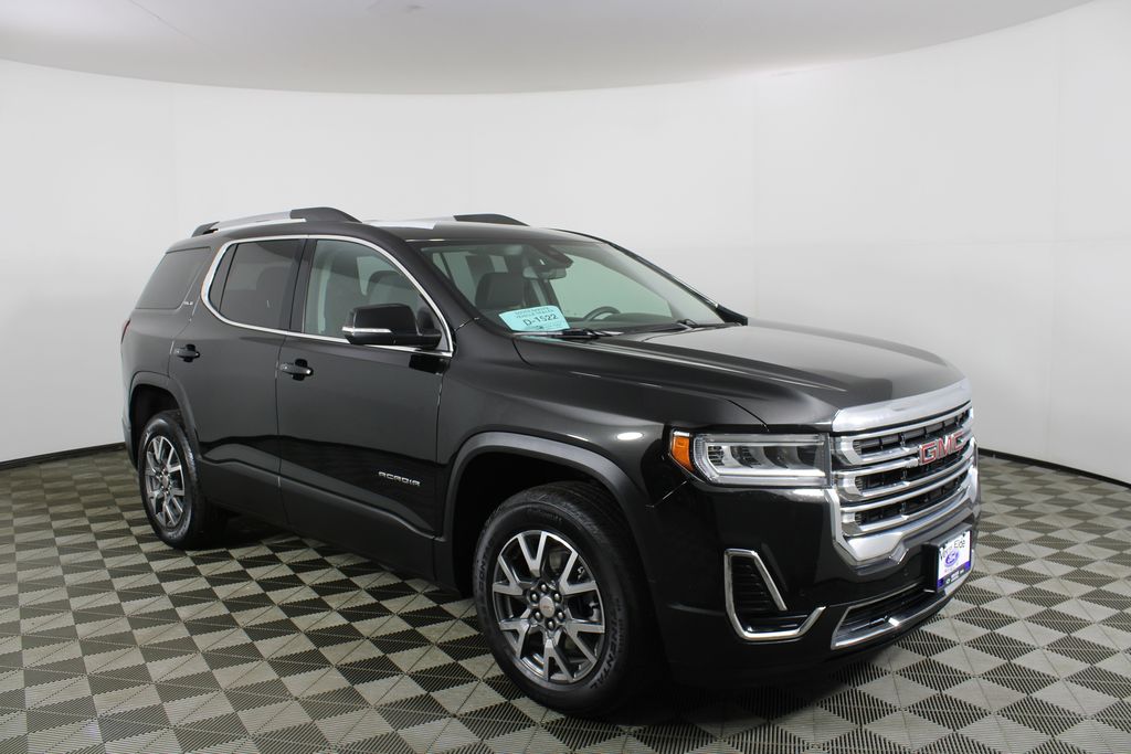 Black (Ebony Twilight Metallic) 2023 GMC Acadia SUV / Crossover Four-Wheel Drive 9-Speed Automatic