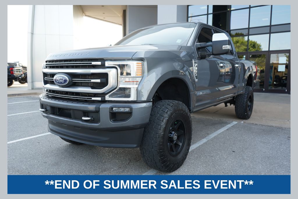  2022 Ford F-350 Super Duty Platinum Crew Cab 4WD   