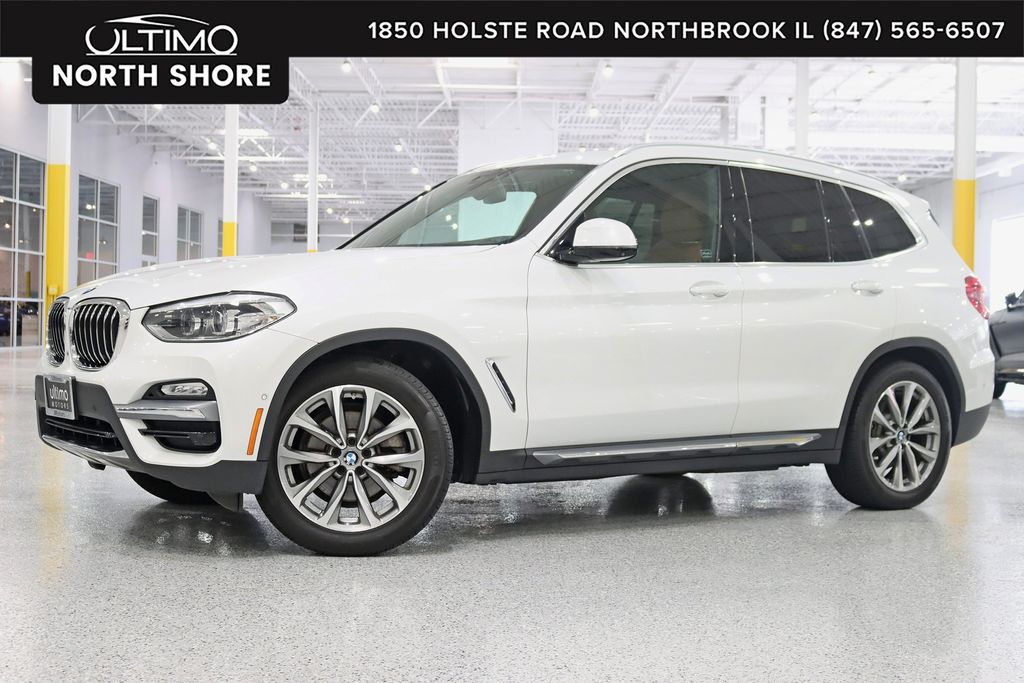 Mineral White Metallic 2019 BMW X3 SUV / Crossover All-Wheel Drive 8-Speed Automatic