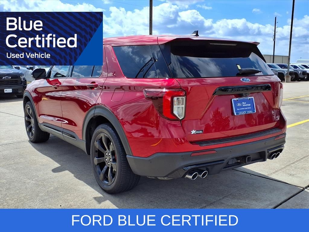 2021 Ford Explorer ST Red at Joe Myers Mazda Kia