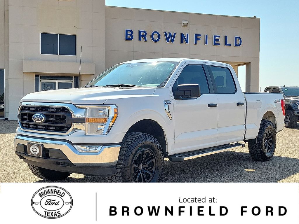 Oxford White 2022 Ford F-150 Pickup Truck Four-Wheel Drive Automatic