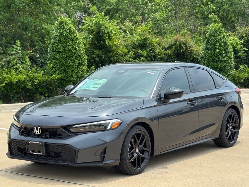 2026 Honda Civic Sport Gray at Classic Honda Galveston
