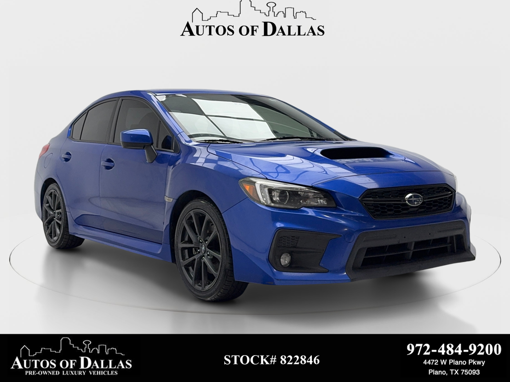 WR Blue Pearl 2019 Subaru WRX Sedan All-Wheel Drive 6-Speed Manual