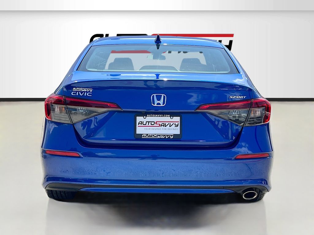 2023 Honda Civic Sport Blue at Emmons Autoplex