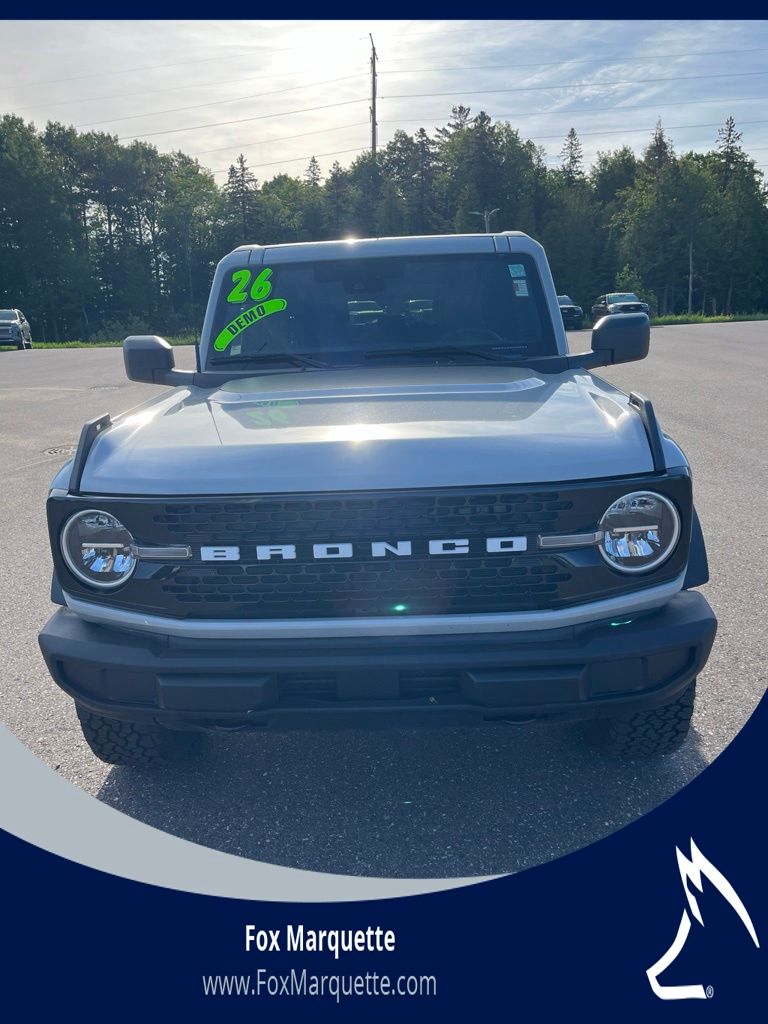 Avalanche Gray 2026 Ford Bronco SUV / Crossover Four-Wheel Drive Automatic