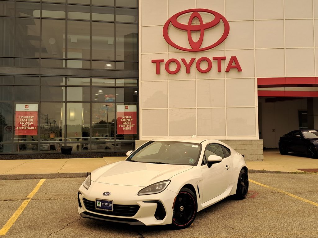 Crystal White Pearl 2023 Subaru BRZ Coupe Rear-Wheel Drive 6-Speed Automatic