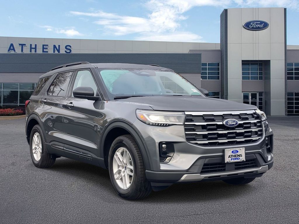 Carbonized Gray 2026 Ford Explorer SUV / Crossover Rear-Wheel Drive Automatic