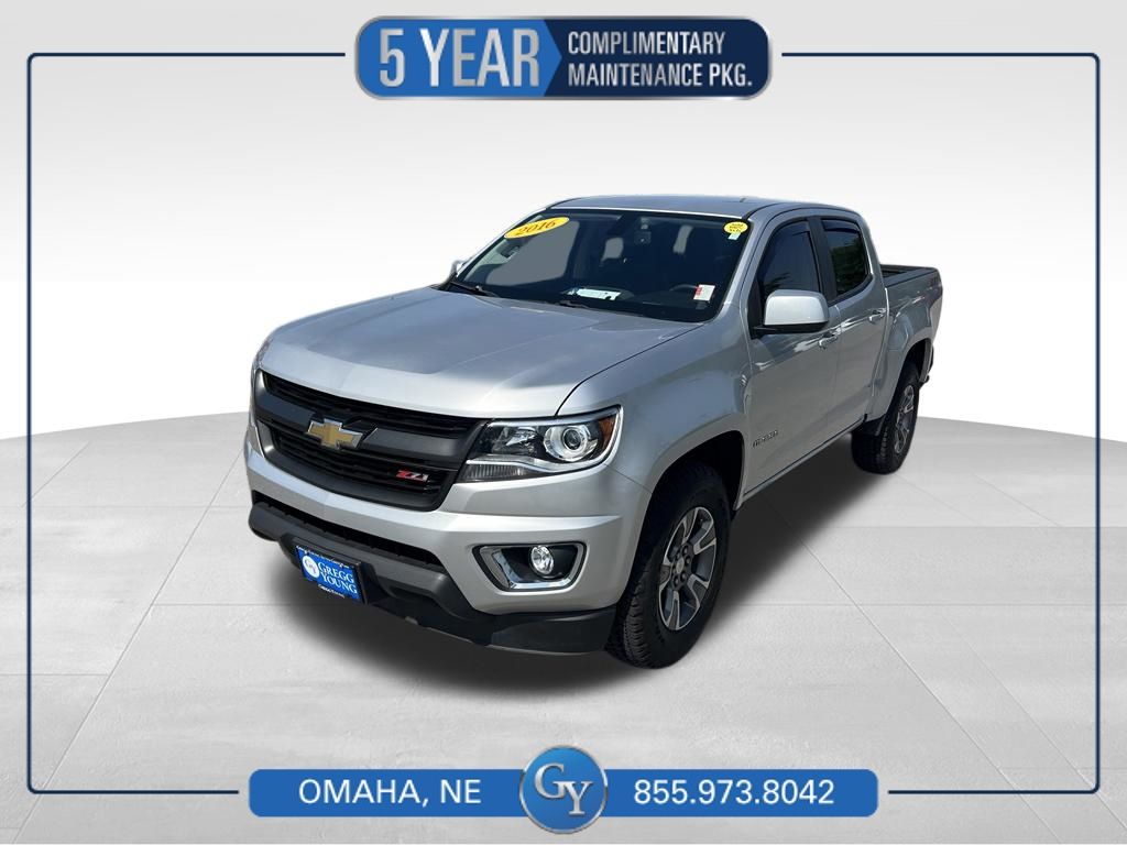 Silver Ice Metallic 2016 Chevrolet Colorado Pickup Truck Four-Wheel Drive 6-Speed Automatic