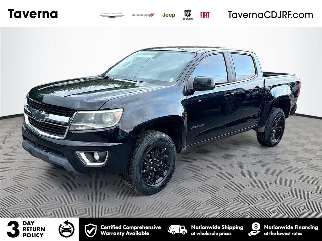 Black 2016 Chevrolet Colorado Pickup Truck 4X2 6-Speed Automatic