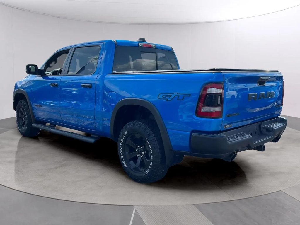 Certified Used 2023 Hydro Blue Pearlcoat Ram Rebel image 4