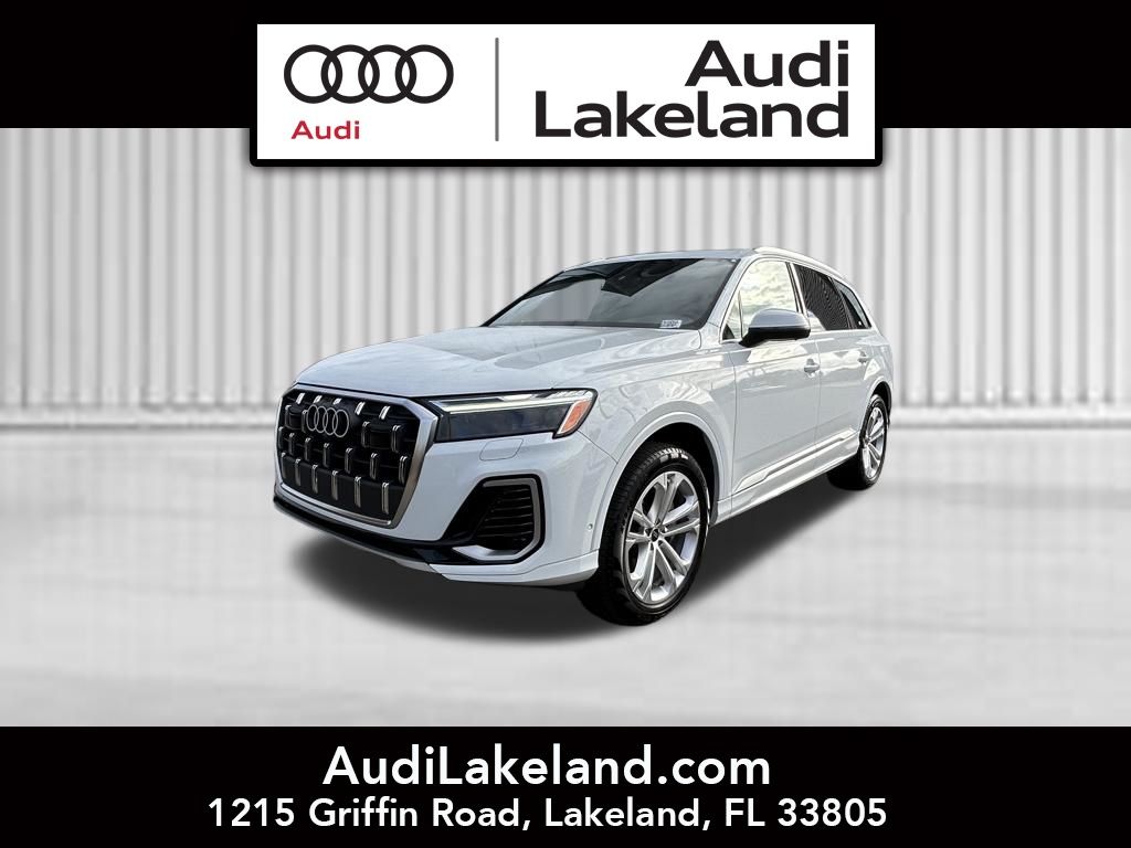 Glacier White 2025 Audi Q7 quattro Premium 45 TFSI SUV / Crossover All-Wheel Drive 8-Speed Automatic