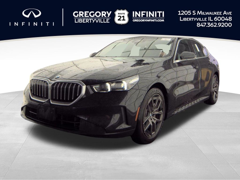Black Sapphire Metallic 2026 BMW 5 Series Sedan All-Wheel Drive 8-Speed Automatic