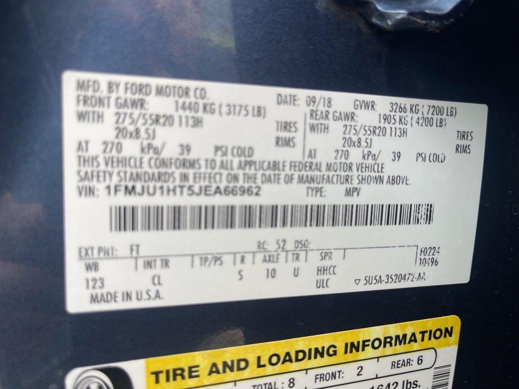 2018 Ford Expedition XLT Blue at Community Honda