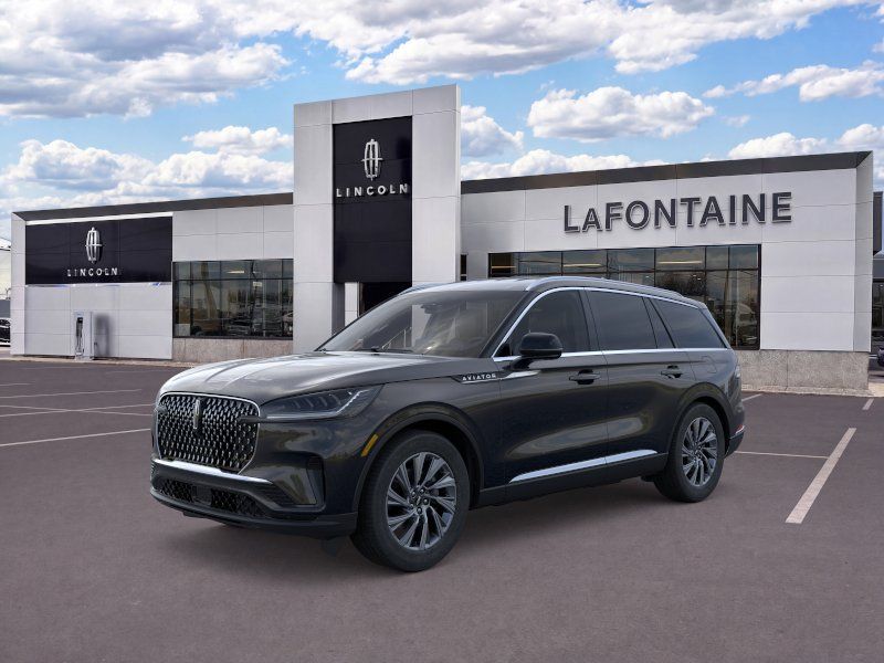 Black Metallic 2026 Lincoln Aviator SUV / Crossover All-Wheel Drive Automatic