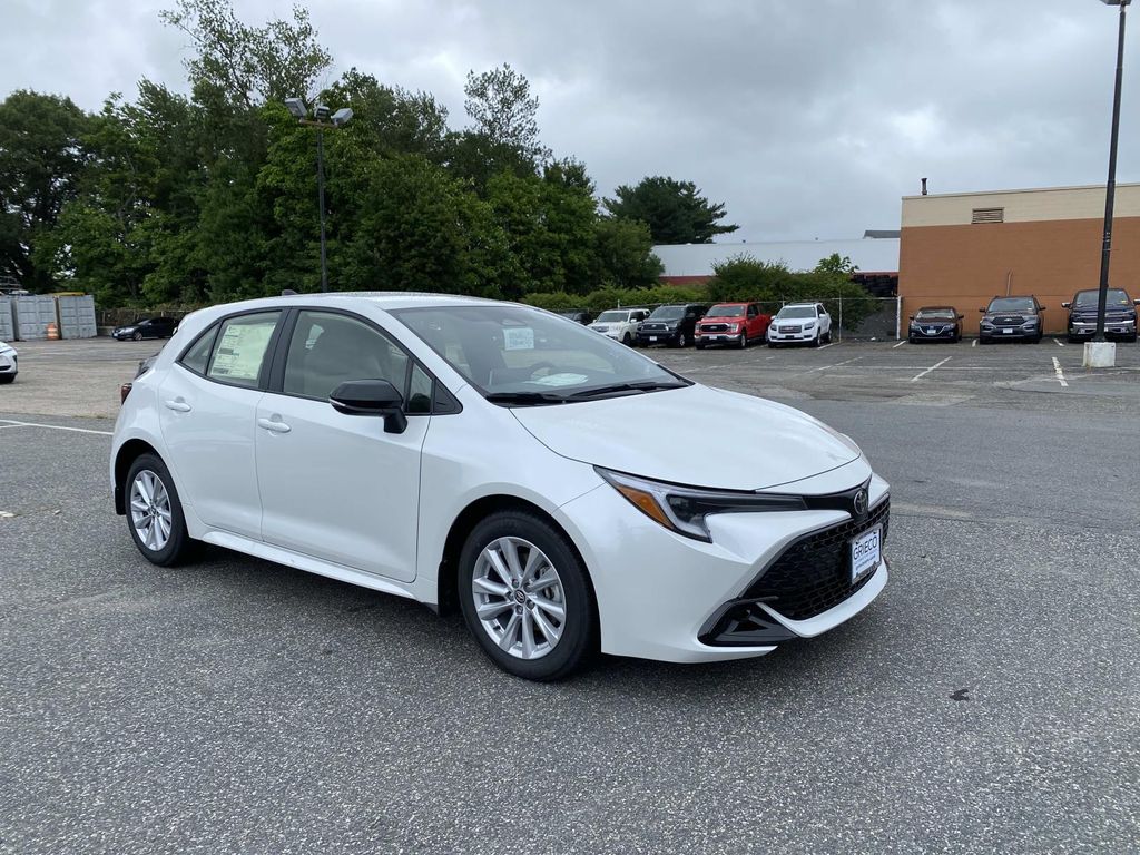 Pearl 2026 Toyota Corolla Hatchback Hatchback Front-Wheel Drive Continuously Variable Transmission