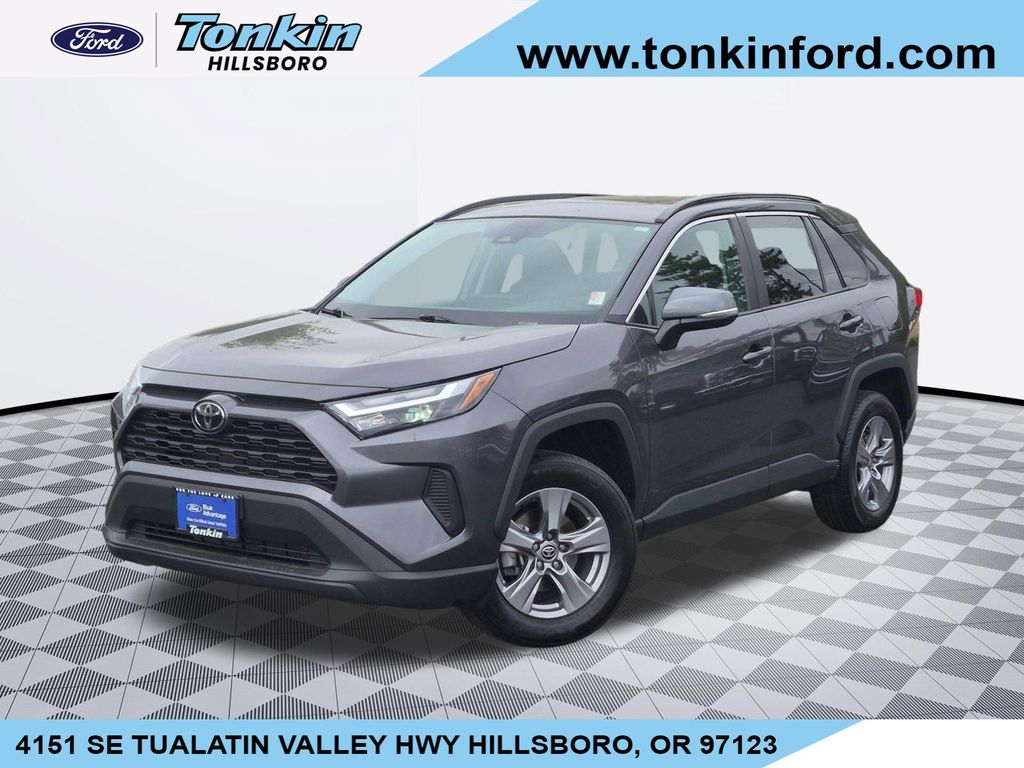 Magnetic Gray Metallic 2024 Toyota RAV4 SUV / Crossover All-Wheel Drive 8-Speed Automatic