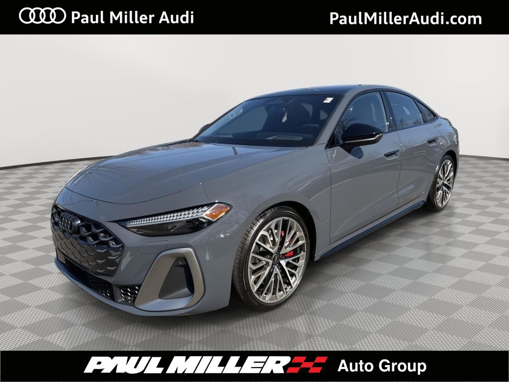 Magnet Gray 2025 Audi S5 3.0T quattro Prestige Sedan All-Wheel Drive Automatic