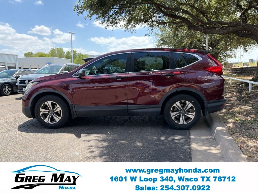 2018 Honda CR-V LX Red at Greg May Honda