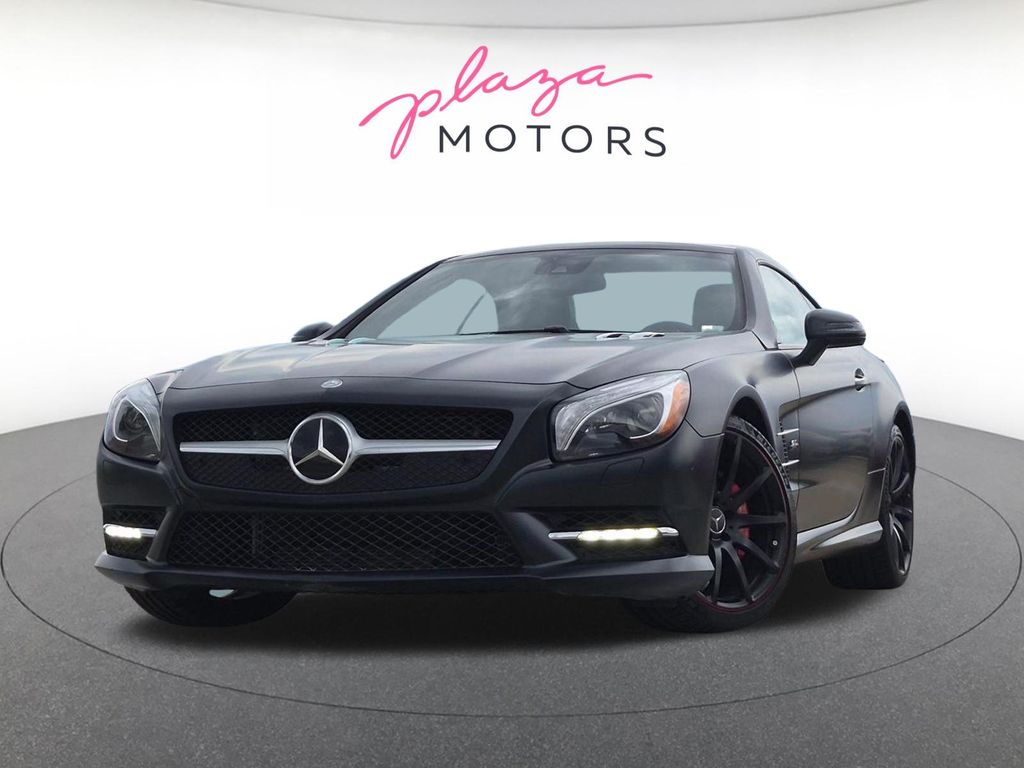 designo Magno Night Black 2016 Mercedes-Benz SL-Class SL 550 Convertible Rear-Wheel Drive 7-Speed Automatic