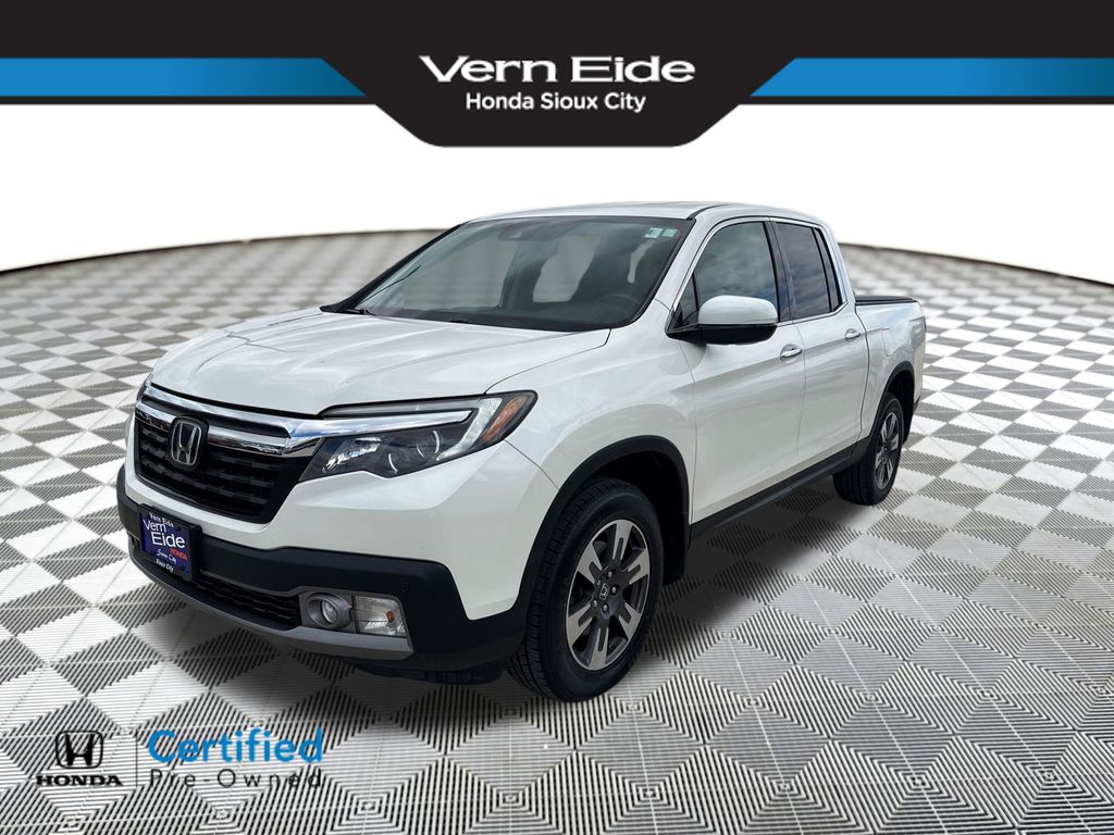 White Diamond Pearl 2017 Honda Ridgeline RTL-E AWD Pickup Truck All-Wheel Drive 6-Speed Automatic