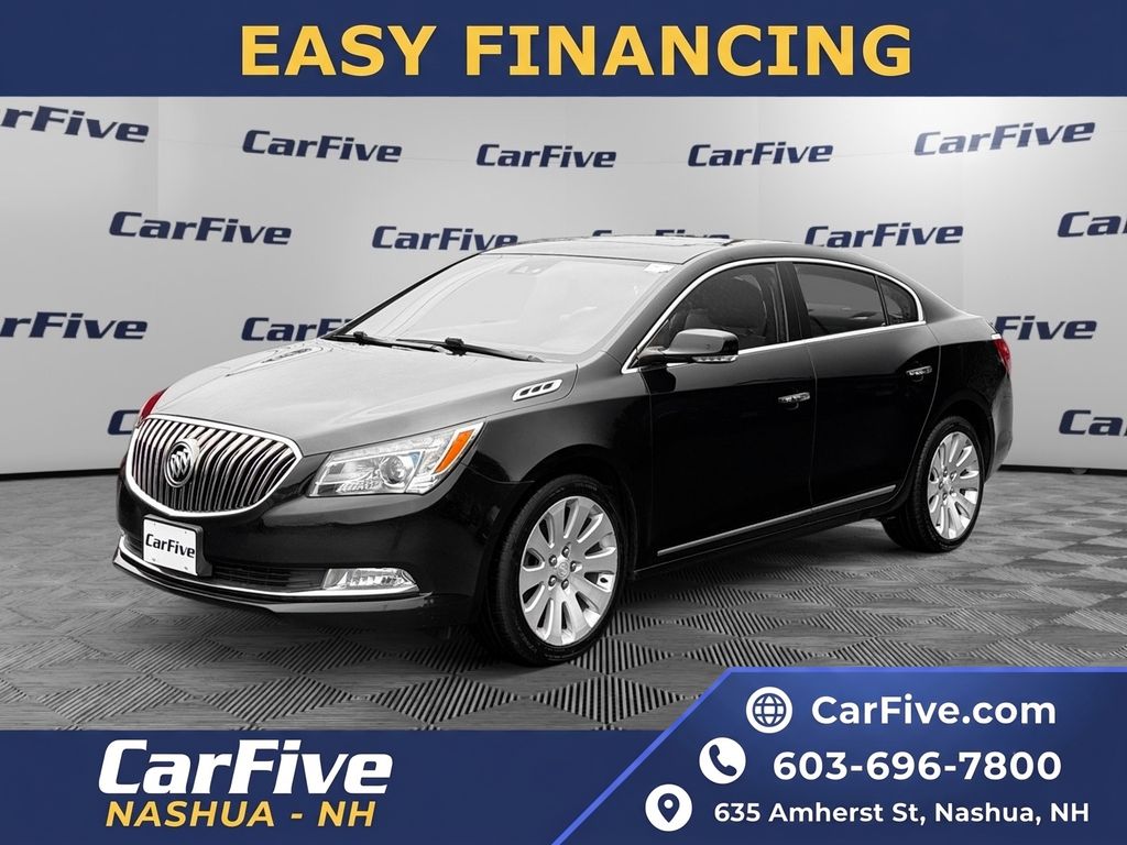 Black (Ebony Twilight Metallic) 2016 Buick LaCrosse Sedan All-Wheel Drive 6-Speed Automatic Overdrive