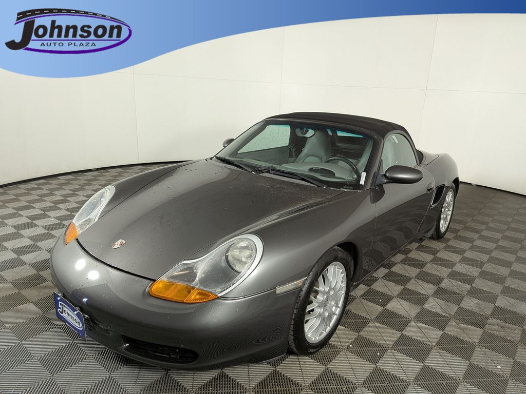 Slate Gray Metallic 2001 Porsche Boxster Base Convertible Rear-Wheel Drive 5-Speed Automatic