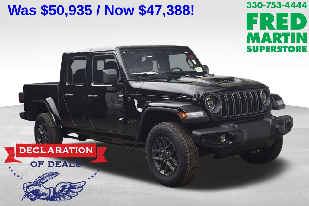 new 2026 Jeep Gladiator car, priced at $47,388