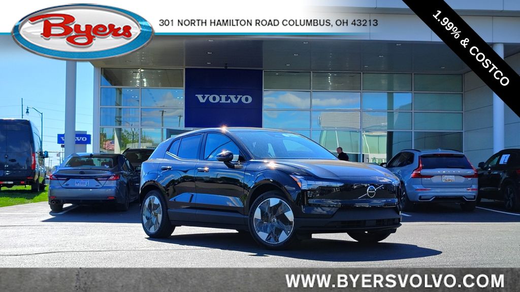 Onyx Black Metallic 2025 Volvo EX30 Twin Plus eAWD SUV / Crossover All-Wheel Drive 1-Speed Automatic