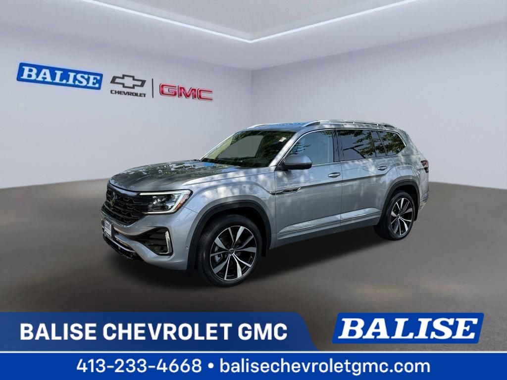 Silver Mist Metallic 2024 Volkswagen Atlas SUV / Crossover All-Wheel Drive 8-Speed Automatic