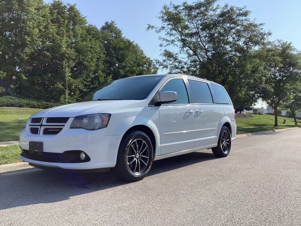 White Knuckle Clearcoat 2017 Dodge Grand Caravan Minivan Front-Wheel Drive 6-Speed Automatic