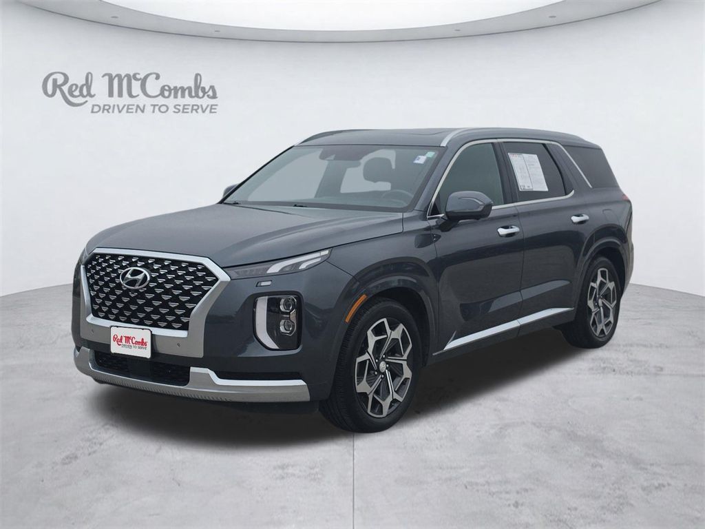 Gray (Graphite) 2021 Hyundai Palisade SUV / Crossover Front-Wheel Drive 8-Speed Automatic