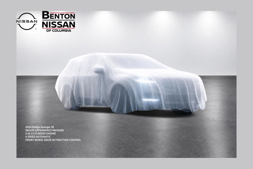 Bright White Clearcoat 2014 Dodge Avenger Sedan Front-Wheel Drive 4-Speed Automatic