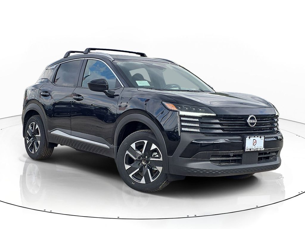 Super Black 2026 Nissan Kicks SV AWD SUV / Crossover All-Wheel Drive Continuously Variable Transmission