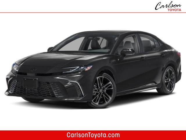 Midnight Black Metallic 2026 Toyota Camry Sedan All-Wheel Drive Continuously Variable Transmission