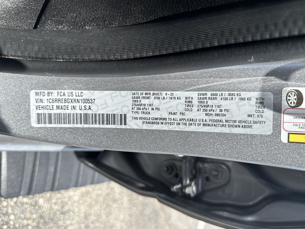2024 Ram 1500 Big Horn/Lone Star Silver at Bayway Chrysler Dodge Jeep Ram