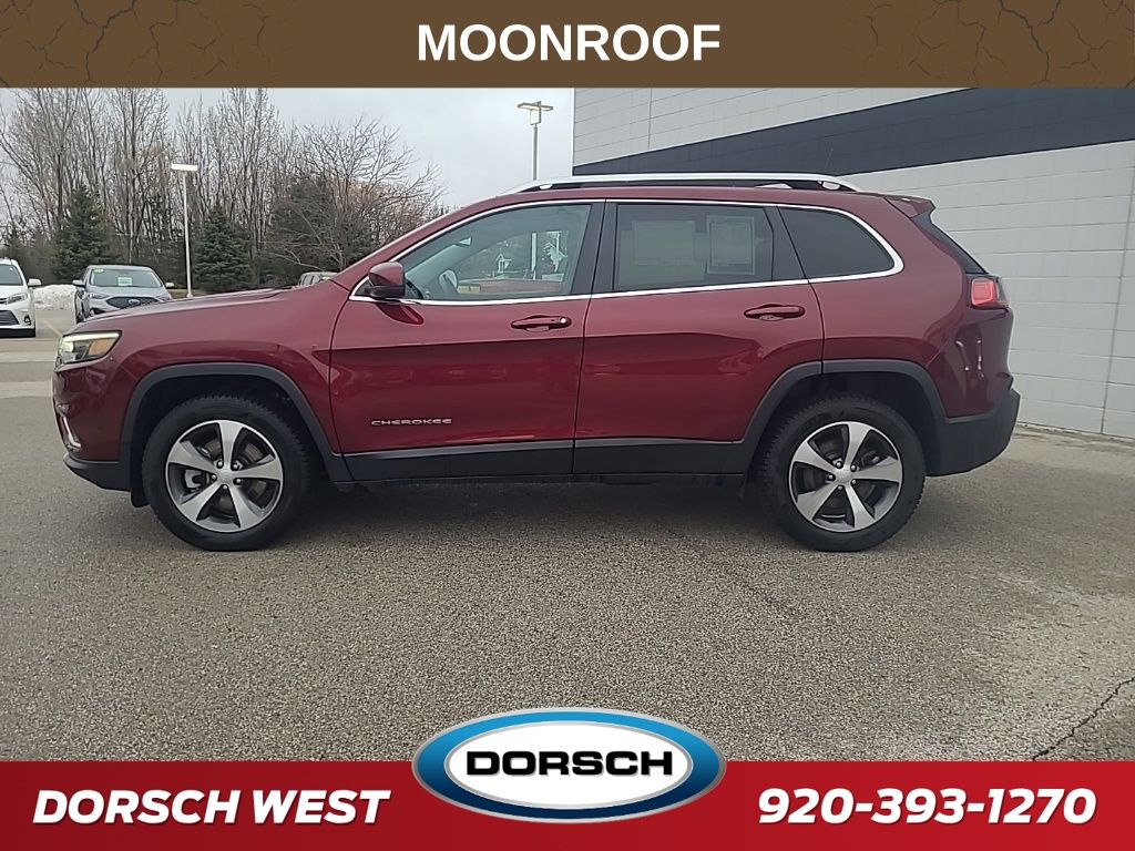 used 2021 Jeep Cherokee car, priced at $24,710