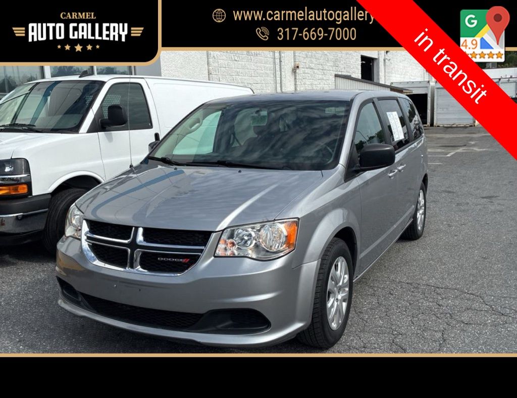 Billet Silver Metallic Clearcoat 2018 Dodge Grand Caravan Minivan Front-Wheel Drive 6-Speed Automatic