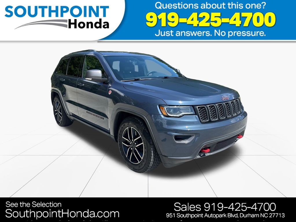 Pacific Blue Clearcoat 2021 Jeep Grand Cherokee SUV / Crossover Four-Wheel Drive 8-Speed Automatic