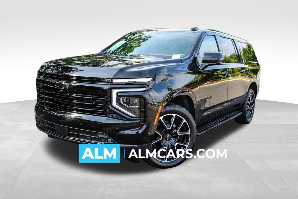 Black 2026 Chevrolet Suburban RST 4WD SUV / Crossover Four-Wheel Drive