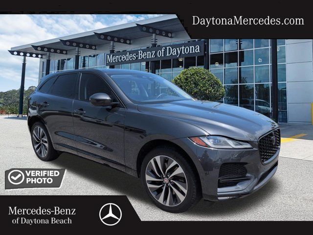 Gray 2021 Jaguar F-PACE SUV / Crossover All-Wheel Drive 8-Speed Automatic