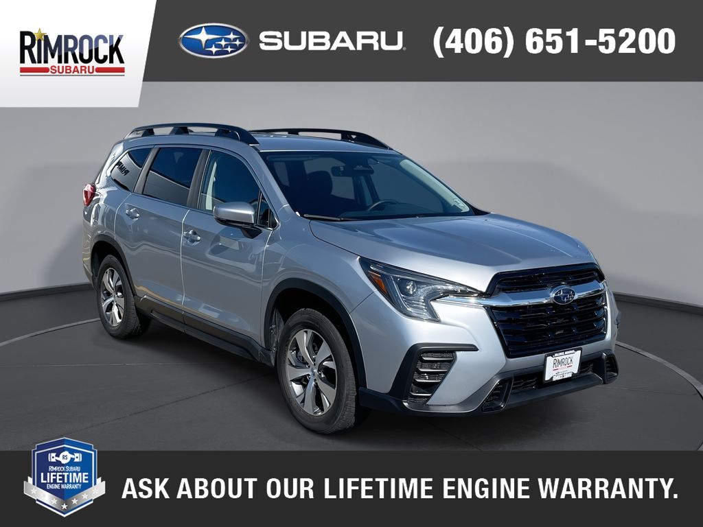 Ice Silver Metallic 2025 Subaru Ascent Premium 7-Passenger AWD SUV / Crossover All-Wheel Drive Continuously Variable Transmission