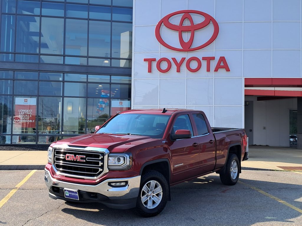 Red Quartz Tintcoat 2018 GMC Sierra 1500 Pickup Truck Four-Wheel Drive 6-Speed Automatic Overdrive
