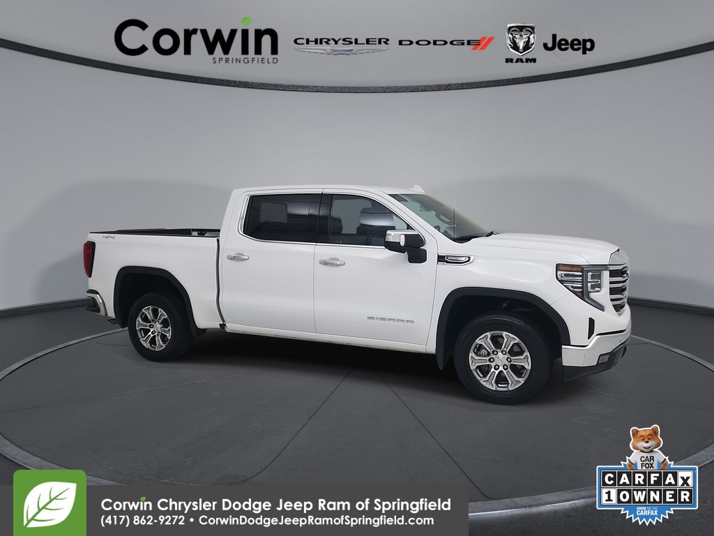 Summit White 2025 GMC Sierra 1500 Pickup Truck Four-Wheel Drive Automatic