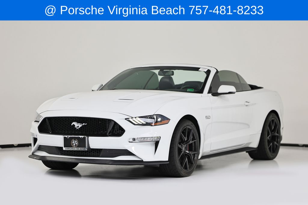 Oxford White 2019 Ford Mustang Convertible Rear-Wheel Drive Automatic