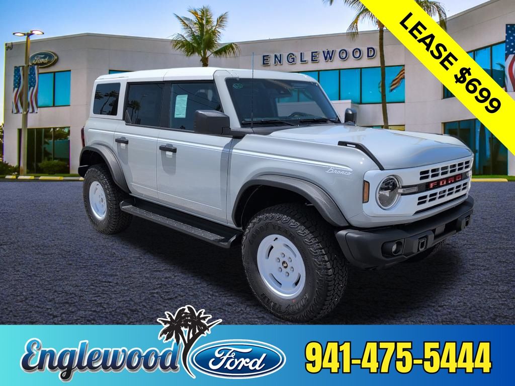 Avalanche Gray 2026 Ford Bronco SUV / Crossover Four-Wheel Drive Automatic