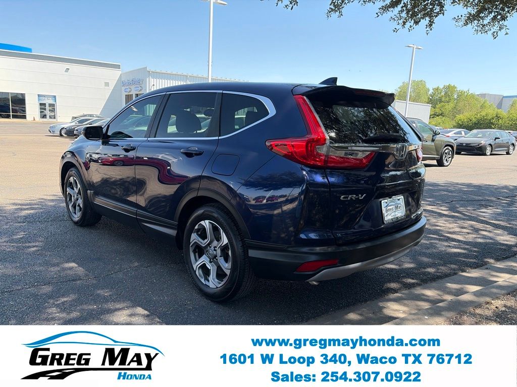 2019 Honda CR-V EX-L Blue at Greg May Honda