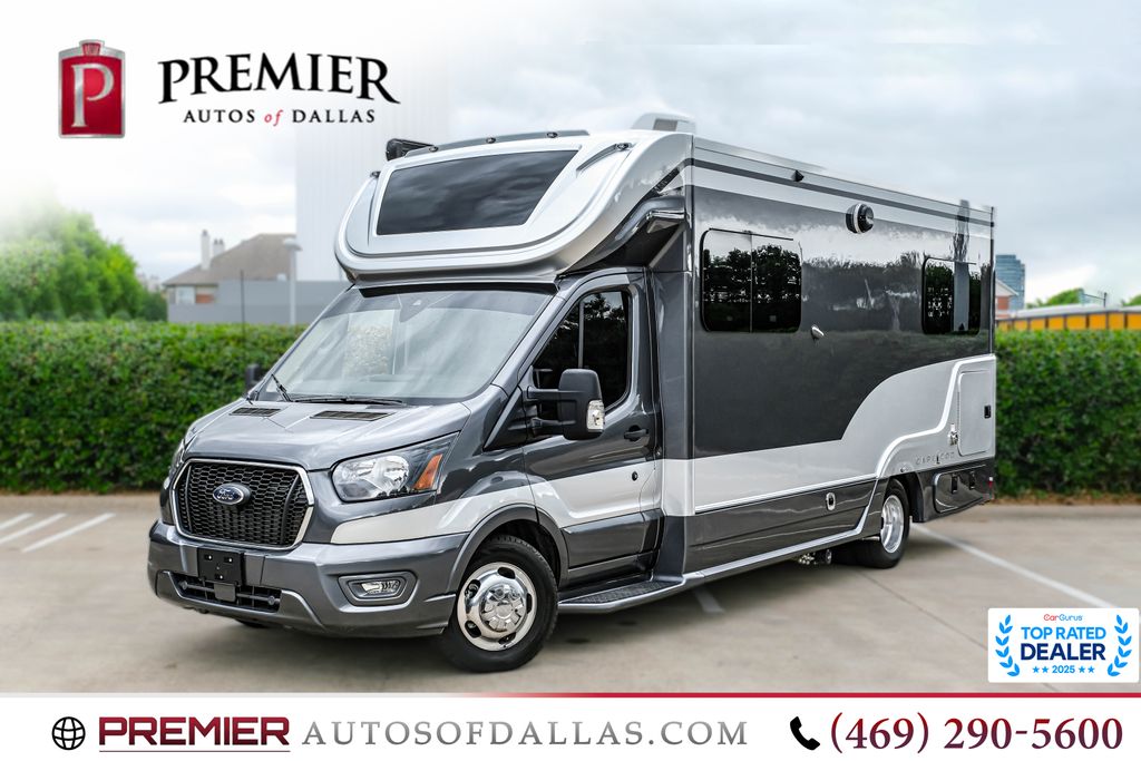 Ingot Silver 2024 Ford Transit Chassis 350 HD 11000 GVWR 156 Cutaway DRW AWD Van All-Wheel Drive