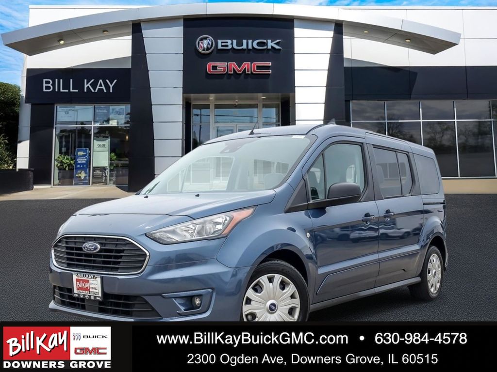 Blue Metallic 2022 Ford Transit Connect Van Front-Wheel Drive 8-Speed Automatic
