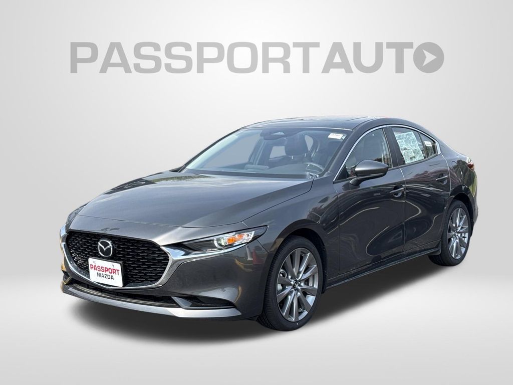 Machine Gray Metallic 2026 Mazda MAZDA3 Sedan Front-Wheel Drive 6-Speed Automatic