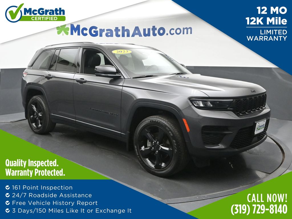 Baltic Gray Metallic Clearcoat 2023 Jeep Grand Cherokee SUV / Crossover Four-Wheel Drive 8-Speed Automatic